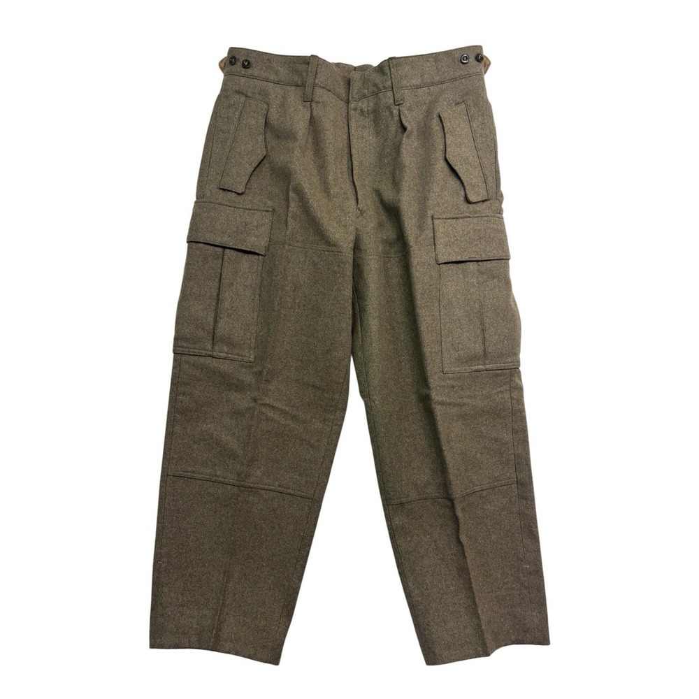 NEW vtg 1968 West German 34x28 Military Cargo Pants Bundeswehr Cold Weather